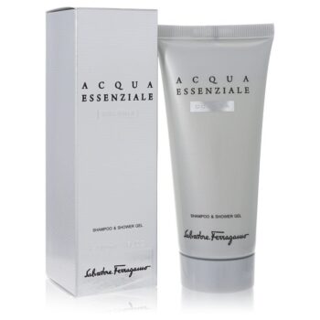 SALVATORE FERRAGAMO ACQUA ESSENZIALE COLONIA Gel Doccia 100 ml da Uomo