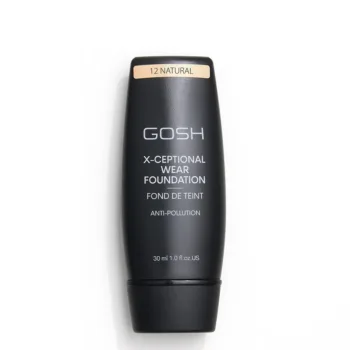 GOSH X-CEPTIONAL WEAR FOUNDATION long lasting makeup #12-natural 35 ml GOSH X-CEPTIONAL WEAR FOUNDATION long lasting makeup #12-natural 35 ml