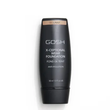 GOSH X-CEPTIONAL WEAR FOUNDATION long lasting makeup #18-sunny 35 ml GOSH X-CEPTIONAL WEAR FOUNDATION long lasting makeup #18-sunny 35 ml