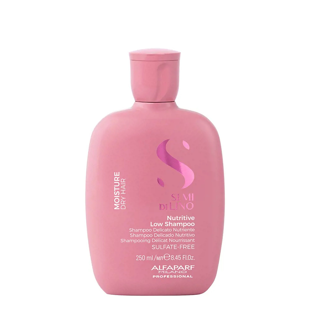 ALFAPARF MILANO+ SEMI DI LINO MOISTURE nutritive low shampoo 250 ml ALFAPARF MILANO+ SEMI DI LINO MOISTURE nutritive low shampoo 250 ml