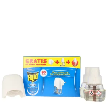 RAID PROTECCION ANTIMOSQUITOS aparato + 2 recambios RAID PROTECCION ANTIMOSQUITOS aparato + 2 recambios