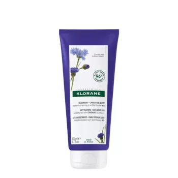 KLORANE ORGANIC CORNFLOWER anti-yellowing conditioner for grey and blonde hair 150 ml