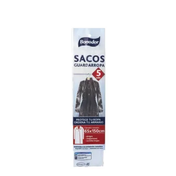 BONODOR GUARDARROPA abrigos 5 sacos 65 x 150