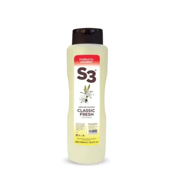 S3 S-3 CLASSIC FRESH Eau Dr Cologne 750 ml Unisex