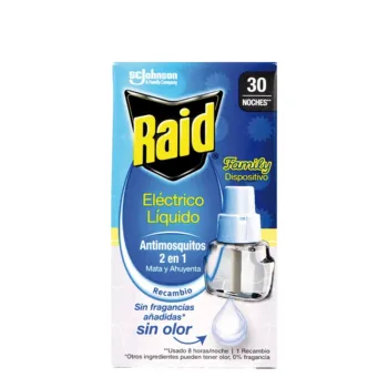 RAID FAMILY ANTIMOSQUITO ricarica 30 nights