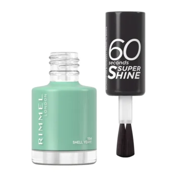 RIMMEL LONDON 60 SECONDS super shine #154-shell yeah!! 8ml