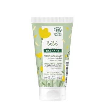 KLORANE BABY ORGANIC Crema Idratante with Bio calendula per Viso e Corpo 50 ml
