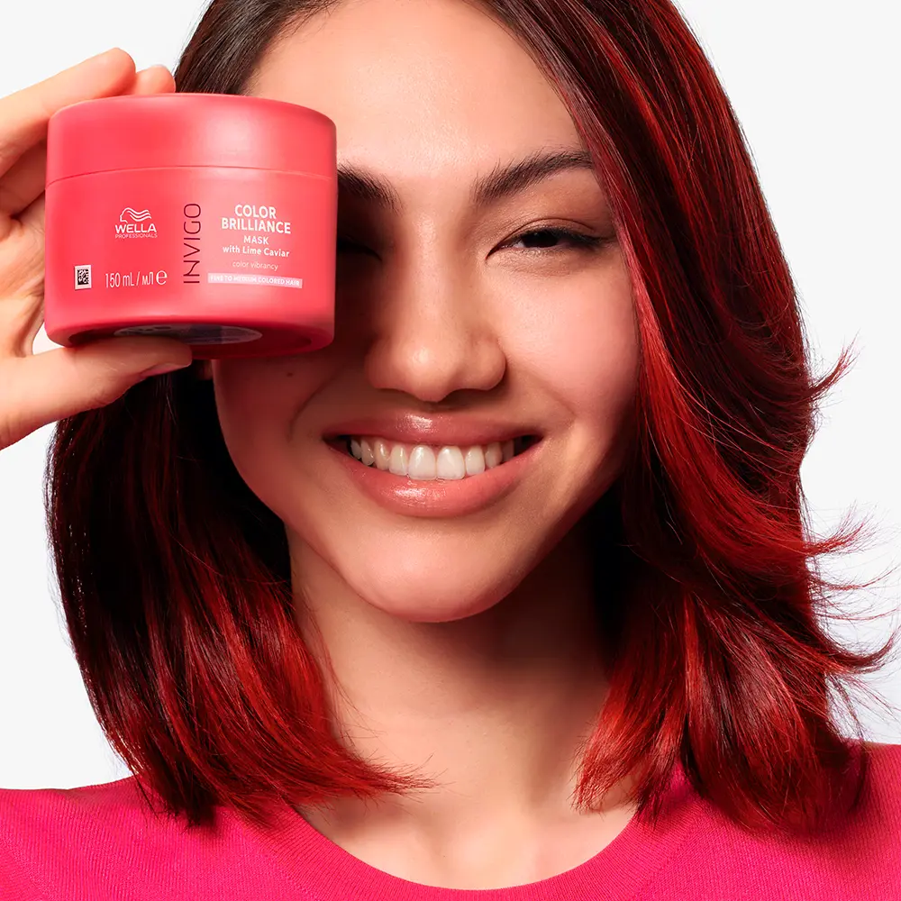 WELLA PROFESSIONALS INVIGO COLOR BRILLIANCE mask fine hair 500 ml WELLA PROFESSIONALS INVIGO COLOR BRILLIANCE mask fine hair 500 ml - immagine 4
