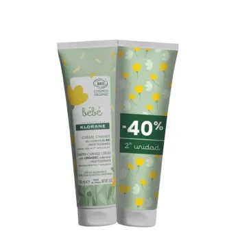 KLORANE BABY ORGANIC duo nappy Crema 2 x 100 ml