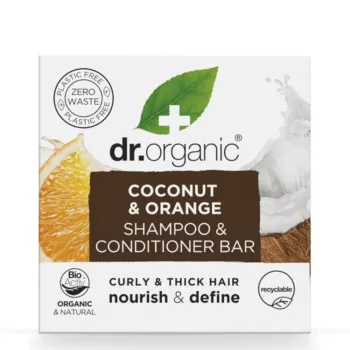 DR. ORGANIC COCO AND ORANGE Solido Shampoo e Balsamo 75 gr