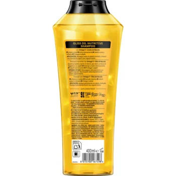 SCHWARZKOPF MASS MARKET GLISS OIL NUTRITIVE shampoo 400 ml