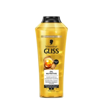 SCHWARZKOPF MASS MARKET GLISS OIL NUTRITIVE shampoo 400 ml