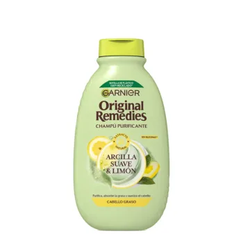 GARNIER ORIGINAL REMEDIES gentle clay and lemon shampoo 400 ml