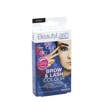 REFECTOCIL BEAUTYLASH BROW & LASH COLOUR eyebrow and eyelash tint kit #Black 1 unit