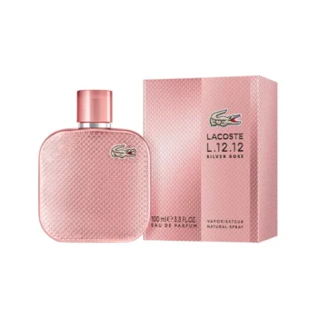 LACOSTE L.12.12 SILVER ROSE eau de parfum 100 ml for Women