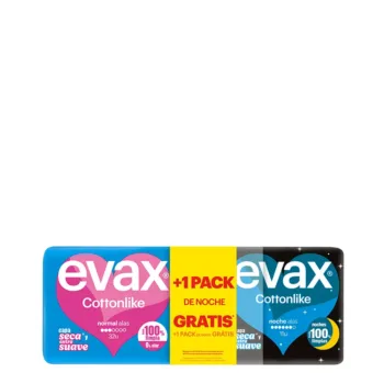 EVAX COTTONLIKE Pads Confezione Day 32 Unità + Notte 11 Unità