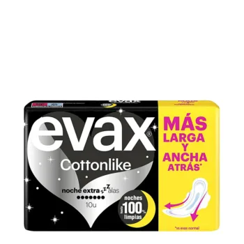 EVAX COTTONLIKE Notte Pads 10 Unità