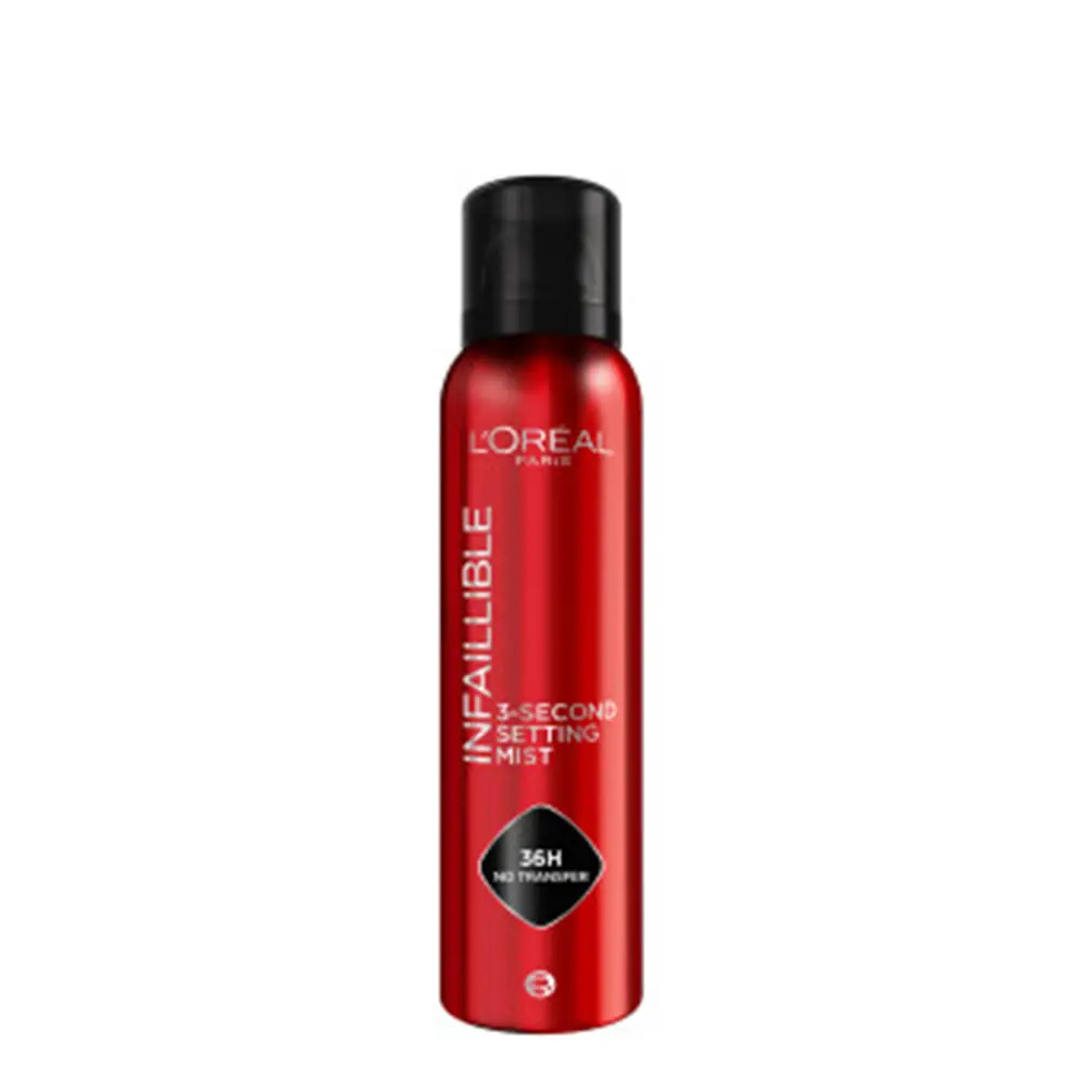 L'OREAL PARIS INFAILLIBLE makeup fixative spray 150 ml L'OREAL PARIS INFAILLIBLE makeup fixative spray 150 ml
