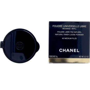 CHANEL POUDRE UNIVERSELLE LIBRE loose Cipria travel size ricarica #40-Medium Plus 6 gr