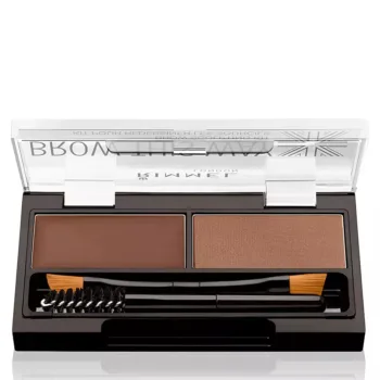 RIMMEL LONDON BROW THIS WAY eyebrow sculpting kit #002 -mild brown RIMMEL LONDON BROW THIS WAY eyebrow sculpting kit #002 -mild brown