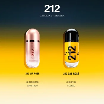 CAROLINA HERRERA 212 VIP ROSE 212 CAB eau de parfum ed. lim. 80ml
