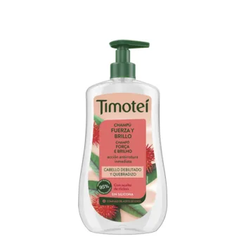 TIMOTEI TIMOTEI Strength and Shine Shampoo with Castor and Coconut Oil for Weak and Brittle Hair 600 ml