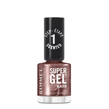 RIMMEL LONDON SUPER GEL nail polish #117 Espresso Yourself 12 ml RIMMEL LONDON SUPER GEL nail polish #117 Espresso Yourself 12 ml