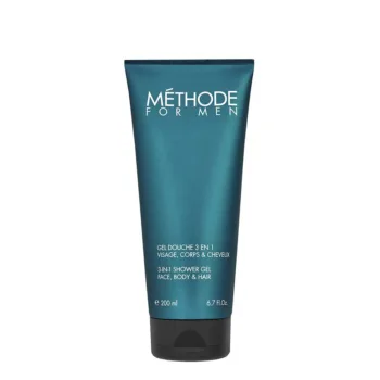 METHODE JEANNE PIAUBERT METHODE FOR MEN gel douche 3 n 1 visage, corps & cheveux 200 ml