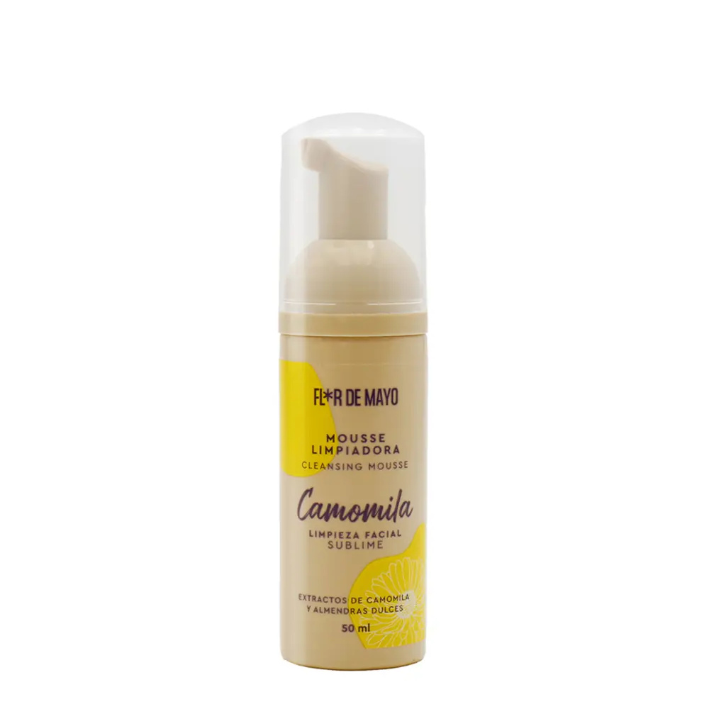 FLOR DE MAYO SUBLIME CAMOMILE cleansing mousse 50 ml FLOR DE MAYO SUBLIME CAMOMILE cleansing mousse 50 ml