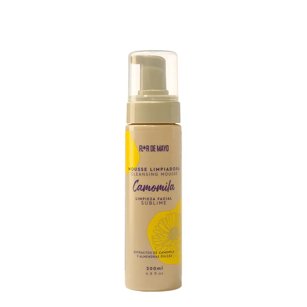 FLOR DE MAYO SUBLIME CAMOMILE cleansing mousse 200 ml FLOR DE MAYO SUBLIME CAMOMILE cleansing mousse 200 ml